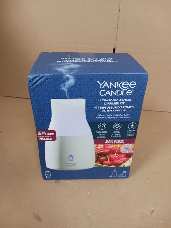 BOXED YANKEE CANDLE ULTRASONIC AROMA DIFFUSER KIT RRP £29.99