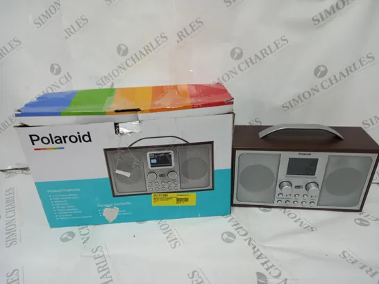 BOXED POLAROID BLUETOOTH DAB+/FM RADIO