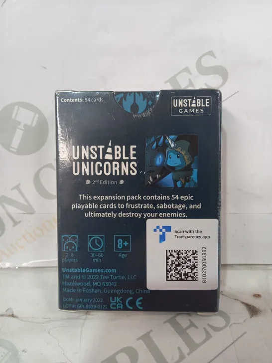 UNSTABLE UNICORNS DRAGONS EXPANSION PACK