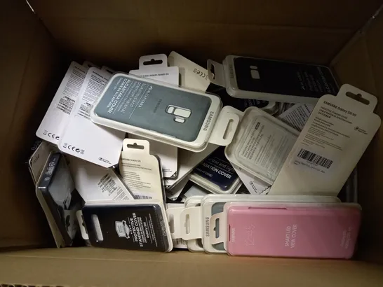 MEDIUM BOX OF SAMSUNG PHONE CASES 