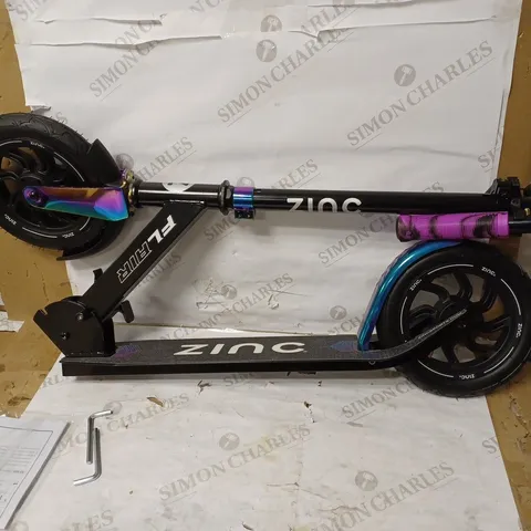 ZINC BIG WHEELED FOLDING SCOOTER FLAIR 200 