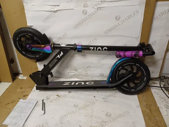 ZINC BIG WHEELED FOLDING SCOOTER FLAIR 200  RRP £100