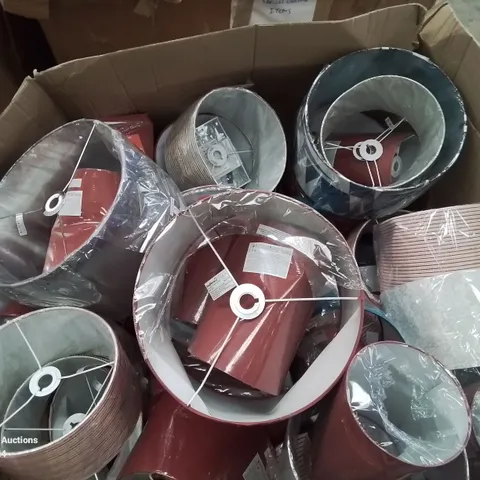 PALLET CONTAINING VARIOUS HOME LIGHTING FITTINGS AND LAMP SHADES