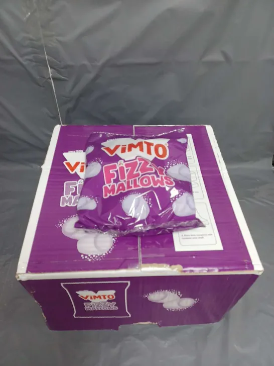 BOX OF 12 X 100G PACKS OF VIMTO FIZZY MALLOWS