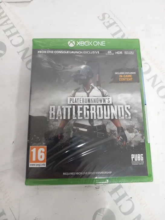 X BOX ONE PLAYERUNKNOWN'S BATTLEGROUNDS