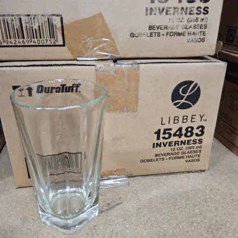 APPROXIMATELY 32 × 12oz INVERNESS TUMBLERS (3 BOXES)