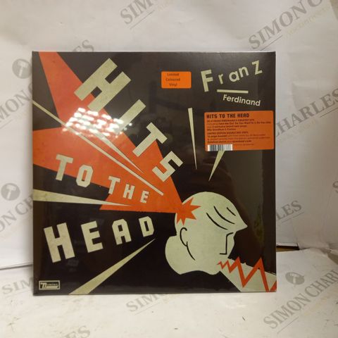 SEALED FRANZ FERDINAND HITS TO THE HEAD LIMITED EDITION DOUBLE RED VINYL WITH 16 PAGE BOOKLET