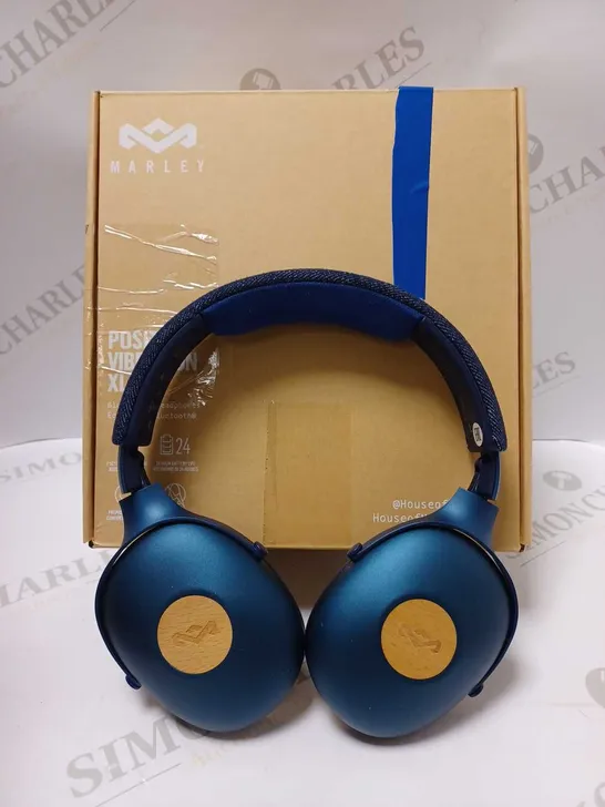 HOUSE OF MARLEY POSITIVE VIBRATION XL BLUETOOTH HEADPHONES 