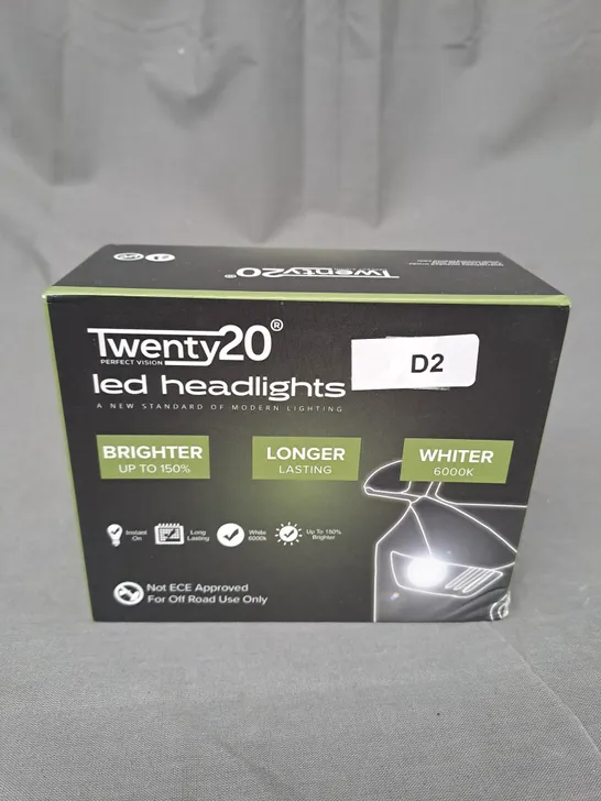 TWENTY 20 D2 LED HEADLIGHTS