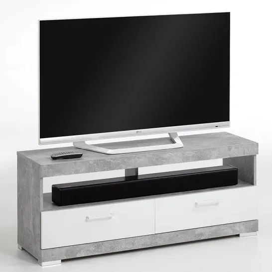 BOXED CHARLTON TV STAND FOR TVS UP TO 50" (1 BOX)