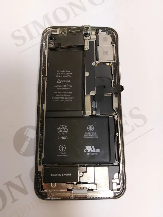 IPHONE X IN WHITE - SPARE PARTS