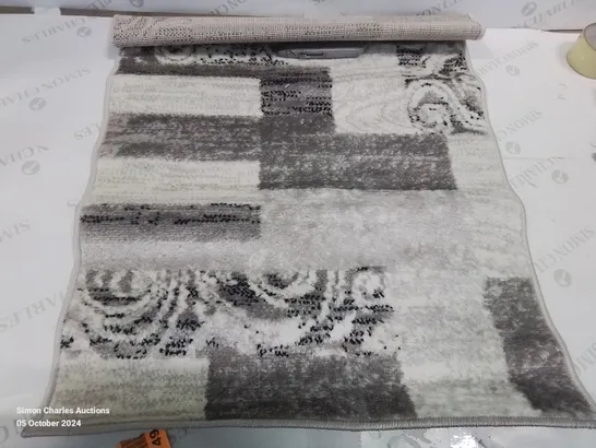 BRAND NEW PACO HOME SIN53 GREY SINAI RUG SIZE 60CM X 100CM 