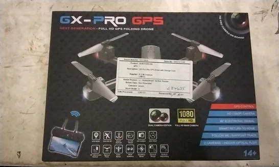 GX-PRO ULTRA DRONE + CASE HD CAMERA