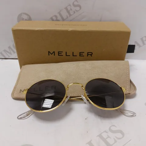 MELLER KENDI GOLD CARBON SUNGLASSES 