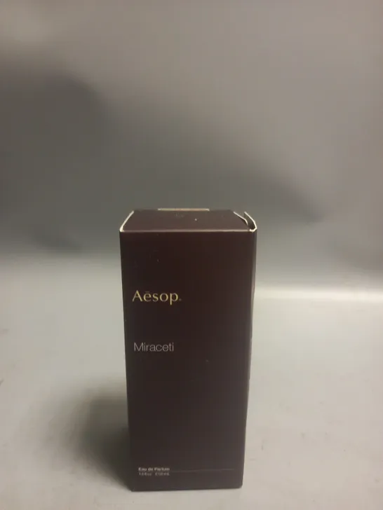 BOXED AESOP MIRACETI EAU DE PARFUM 50ML