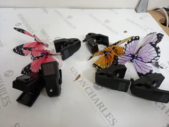 LUXFORM SOLAR 6-SET FIBER BUTTERFLY WITH CLIP 