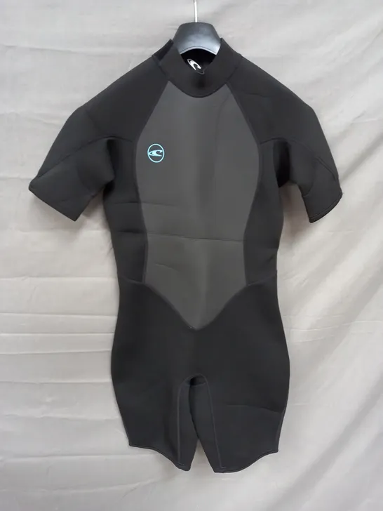 O'NEILL REACTOR-2 2MM BACK ZIP WETSUIT IN BLACK SIZE 14