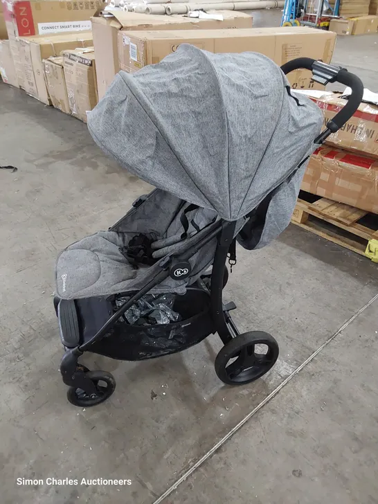 KINDERKRAFT NUBI PUSHCHAIR/ STROLLER GREY RRP £159.99