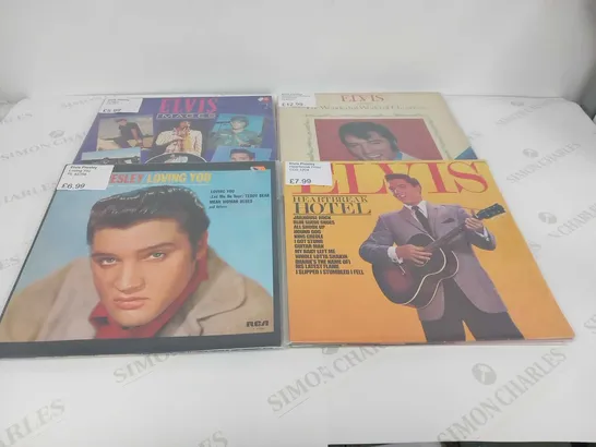 ELVIS PRESLEY VINYL RECORD COLLECTION. APPROXIMATELY 42 VINYL LPS AND BOX SETS.  AN IMPRESSIVE COLLECTION.