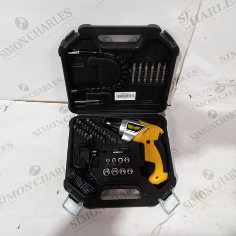 WOLF 3.6V CORDLESS LITHIUM ION SCREWDRIVER