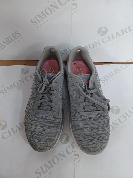 SKETCHERS  ARCH FIT GREY RUNNING SHOES UK 5