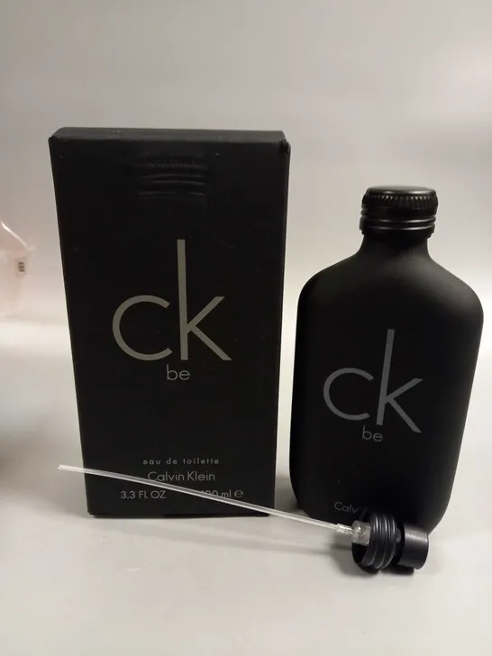 BOXED CALVIN KLEIN CK BE 100ML EAU DE TOILETTE RRP £50