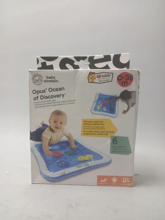 BABY EINTEIN TUMMY TIME WATER MAT 