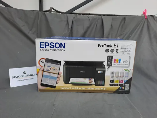 BOXED EPSON ECOTANK 3-IN-1 INKJET ET-2812 PRINTER