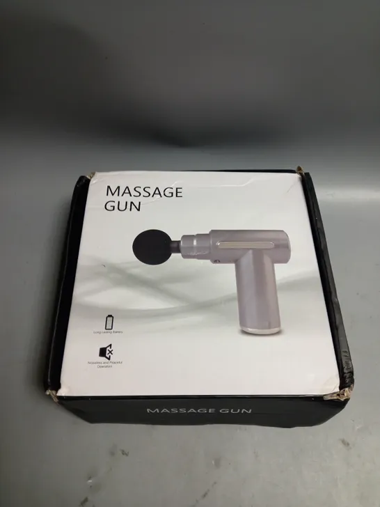 BOXED MASSAGE GUN BLACK