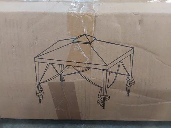 BOXED GAZEBO - BEIGE/BROWN (1 BOX)