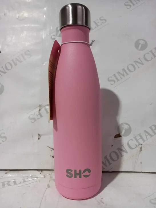 SHO ORIGINAL 2.0 500ML DOUBLE WALLED INSULATED BOTTLE IN PINK