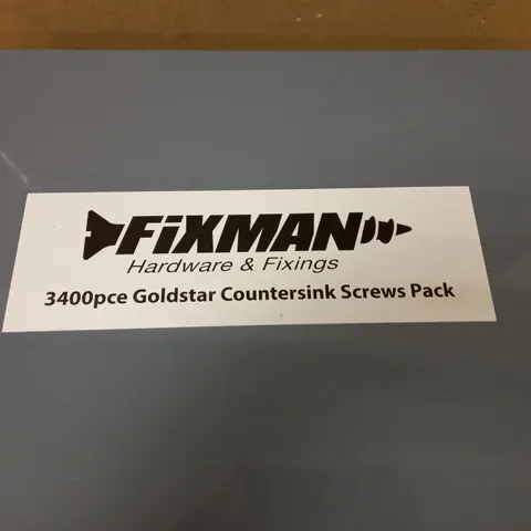 FIXMAN 640485 GOLDSTAR COUNTERSINK SCREWS