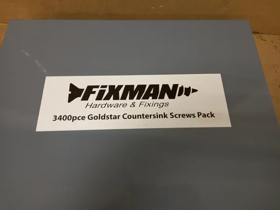 FIXMAN 640485 GOLDSTAR COUNTERSINK SCREWS
