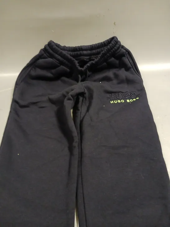 HUGO BOSS NAVY JOGGERS - 14-16YRS