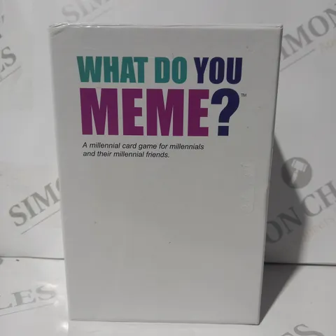 WHAT DO YOU MEME? PARTY GAME