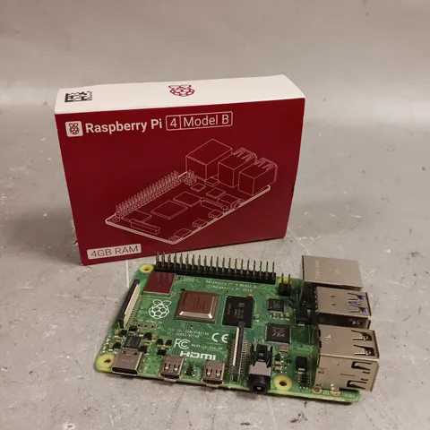 BOXED RASPBERRY PI 4 MODEL B 