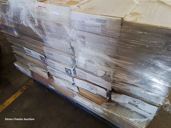 PALLET OF APPROXIMATELY 40 PACKS OF ASSORTED LAMINATE FLOORING 