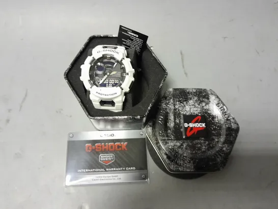 G-SHOCK WHITE BODIED SPORTS WATCH IN BOX