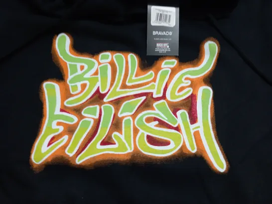 ROCK OFF BILLIE ELLISH BLACK HOODIE - 1 XL