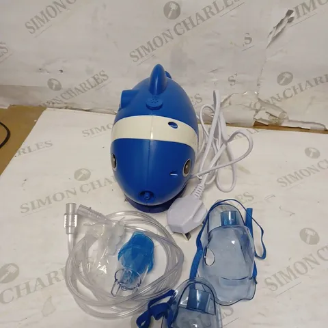 A&D MEDICAL UN-019 CHILD FRIENDLY COMPRESSOR NEBULISER - BLUE CLOWNFISH