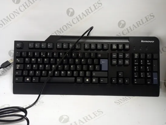 BOXED LENOVO WIRED KEYBOARD IN BLACK