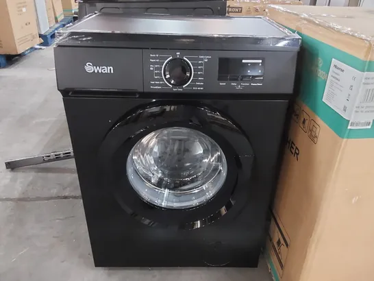 SWAN 7KG LOAD 1200 SPIN FREESTANDING WASHING MACHINE - BLACK