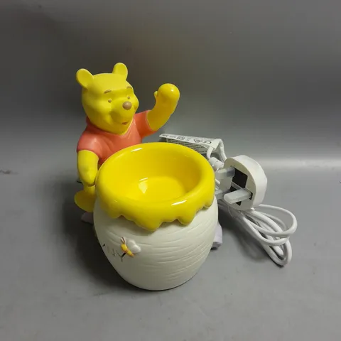 BOXED DISNEY WINNIE THE POOH SCENTSY JUST A SMACKEREL OF HONEY SCENTSY WARMER