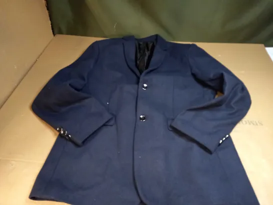 NAVY BLUE BLAZER JACKET - SIZE UNKNOWN