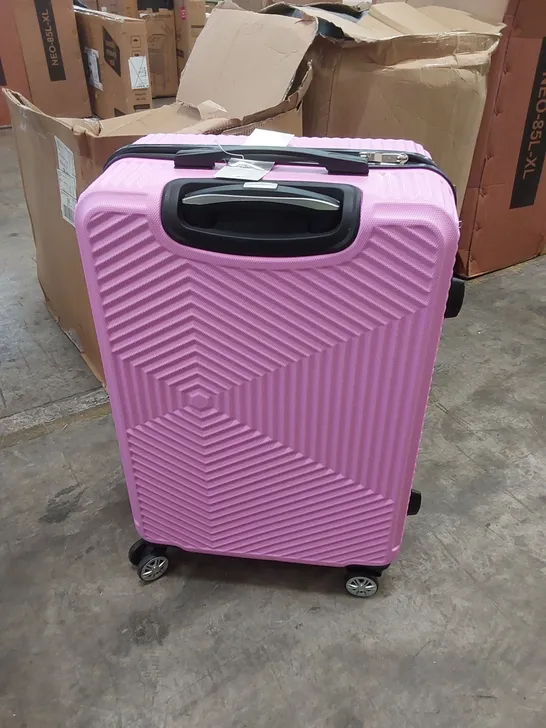 BOXED NEO TRAVEL SUITCASE - PINK