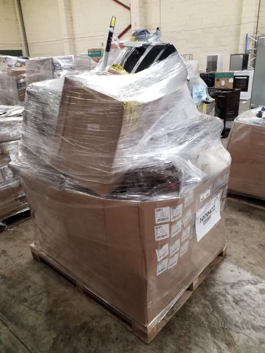 PALLET OF APPROXIMATELY 35 UNPROCESSED RAW RETURN HOUSEHOLD AND ELECTRICAL GOODS TO INCLUDE;