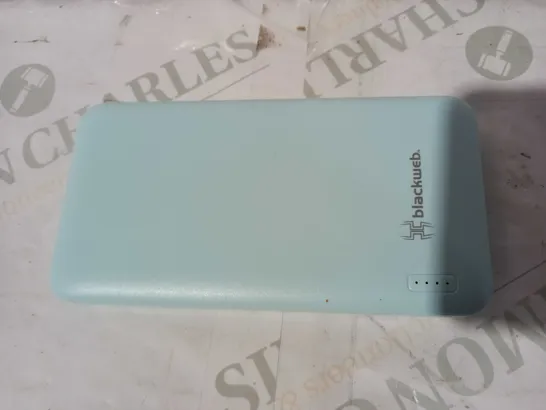 BLACKWEB 10000MAH POWER BANK IN LIGHT BLUE