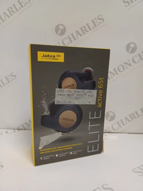 BOXED JABRA ELITE ACTIVE 65T EARBUDS