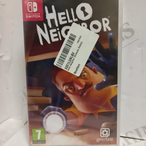 SEALED HELLO NEIGHTBOUR NINTENDO SWITCH GAME