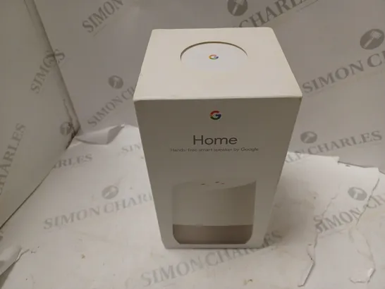 BOXED GOOGLE HOME HANDS-FREE SMART SPEAKER